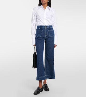 Cropped Straight Jeans Utility Relaxed | Frame