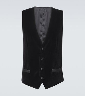 Weste aus Samt | Dolce&Gabbana