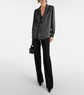 Camicia in raso di seta | Saint Laurent