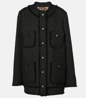 Giacca in tweed di misto lana | Dolce&Gabbana