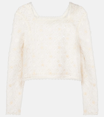 Crop top Natayla de croché | Rixo