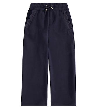 Pantalones deportivos de algodón | Chloé Kids