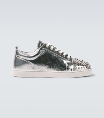 Sneakers Louis Junior aus Metallic-Leder | Christian Louboutin