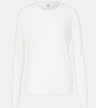 Pullover in lana e seta | Toteme