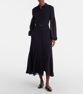 Abito midi Holt in seta | Gabriela Hearst