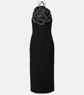 Abito midi Eliana con cristalli | Rebecca Vallance