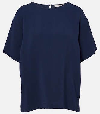 T-Shirt Talia aus Crêpe | Asceno