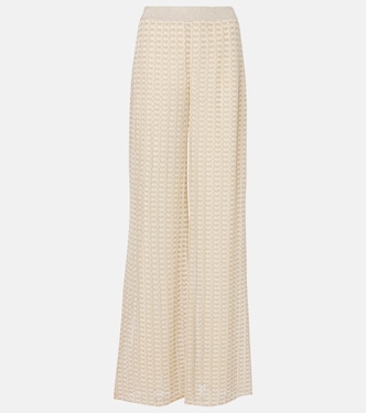 Lamé wide-leg pants | Missoni