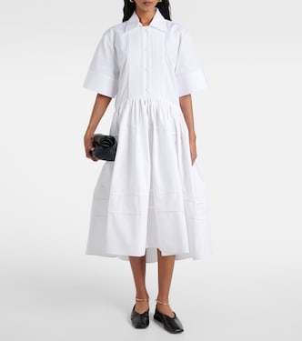 Abito chemisier in cotone | Jil Sander