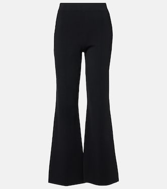 Pantaloni flared in maglia a vita media | Joseph