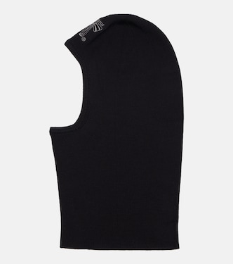 Logo embroidered wool ski mask | Acne Studios