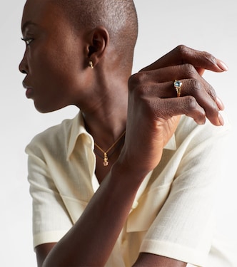 Ring Morrison aus 14kt Gelbgold mit Topas | Stone and Strand