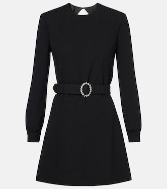 Embellished open-back minidress | Saint Laurent