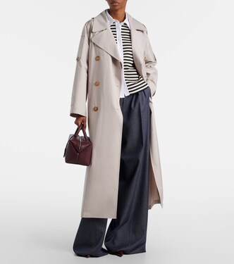 Baden pleated virgin wool wide-leg pants | Max Mara