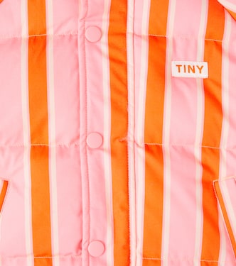Chaqueta acolchada a rayas | Tinycottons