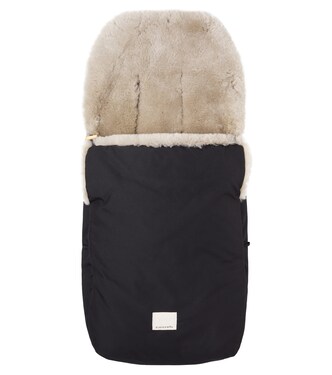 Baby Puffmuff® shearling stroller liner | Binibamba