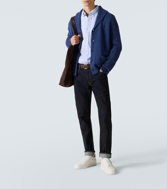 St Louis leather slip-on sneakers | Christian Louboutin