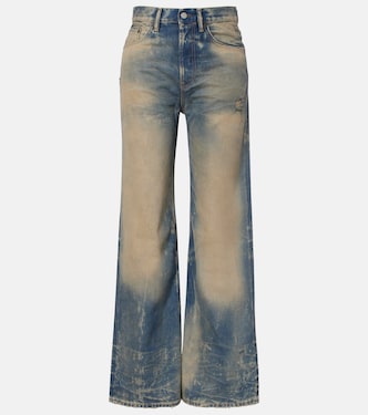 2021 high-rise wide-leg jeans | Acne Studios