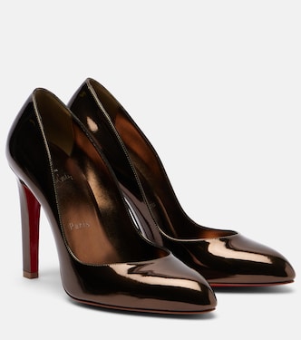 Fannylove 100 metallic leather pumps | Christian Louboutin