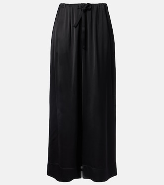 Satin wide-leg pants | Toteme