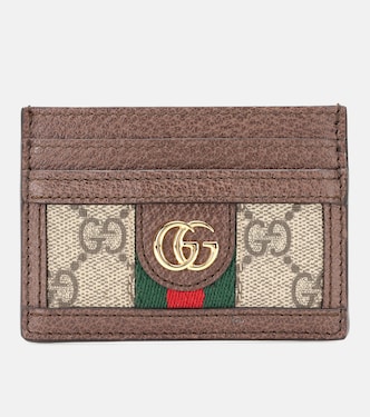 Portacarte Ophidia in pelle e GG Supreme | Gucci