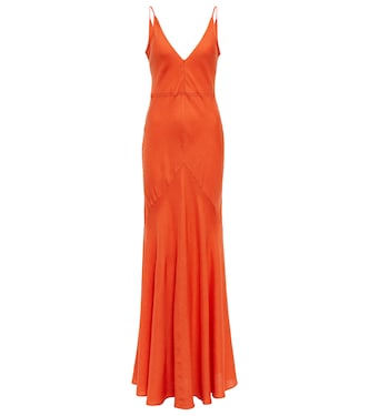 Brigita twill maxi dress | Gabriela Hearst