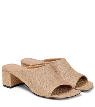 Pantoletten mit Glitter | Dries Van Noten