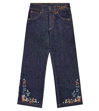 Bestickte Jeans | Chloé Kids