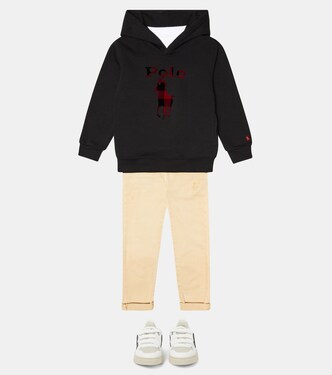 Sudadera en mezcla de algodón con logo | Polo Ralph Lauren Kids