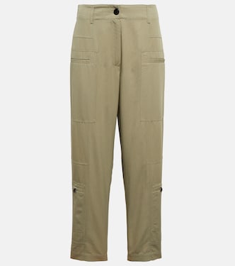 White Label high-rise tapered pants | Proenza Schouler