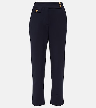 Pantaloni slim cropped Renzo a vita alta | Veronica Beard