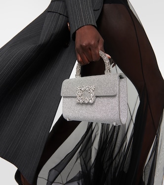 Borsa Jewel Mini con cristalli | Roger Vivier