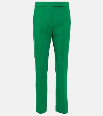 Fuoco cropped wool-blend pants | Max Mara