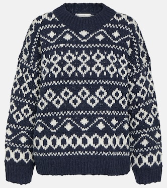Jersey Fair Isle de mezcla de lana | Vince