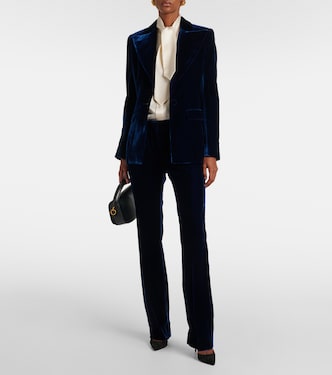 Pantaloni regular in velluto fluido | Nina Ricci