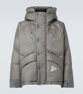 Chaqueta acolchada con logo | And Wander