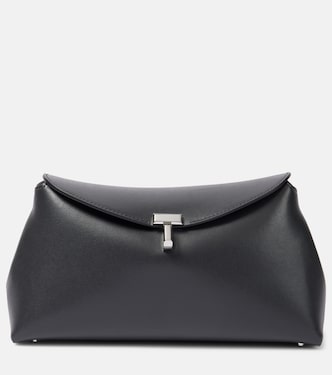 T-Lock Small leather clutch | Toteme
