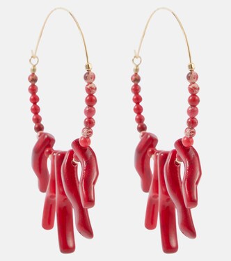Jolana embellished hoop earrings | Isabel Marant