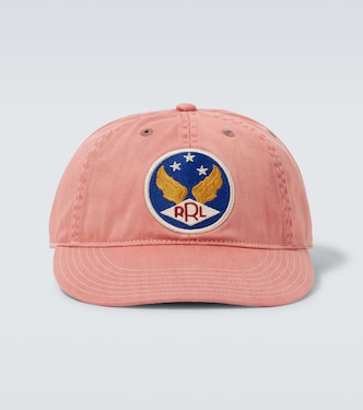 Ball patched cotton baseball cap | RRL