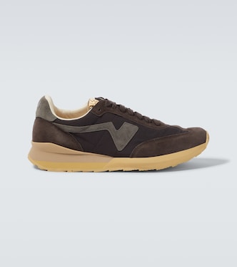Fkt suede-trimmed sneakers | Visvim