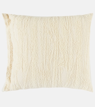 Biplex wool and cotton-blend cushion | The House of Lyria