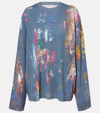Bedrucktes Longsleeve Edden | Acne Studios