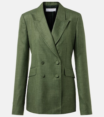Blazer da abito Angela in seta e lino | Gabriela Hearst