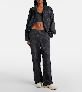 Jaquard oversized cropped track jacket | Nike