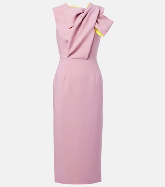 Bow-detail crêpe dress | Roksanda