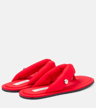 Indie canvas thong sandals | The Attico