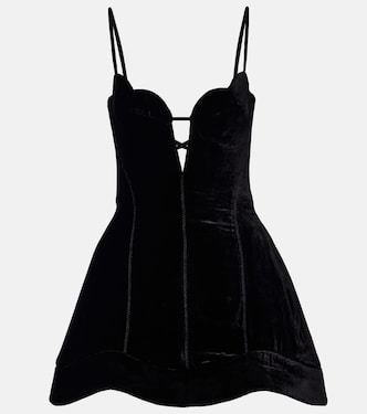 Vestido corto Kemna con bustier | Maria Lucia Hohan