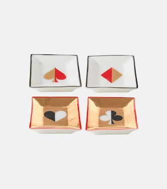 Dealer's Choice set of 4 decorative trays | Jonathan Adler