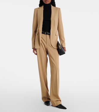 Weite Low-Rise-Hose Corrine aus Wolle | Ralph Lauren Collection