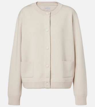 Cárdigan de plumas en mezcla de lana | Moncler